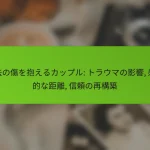 過去の傷を抱えるカップル: トラウマの影響, 感情的な距離, 信頼の再構築